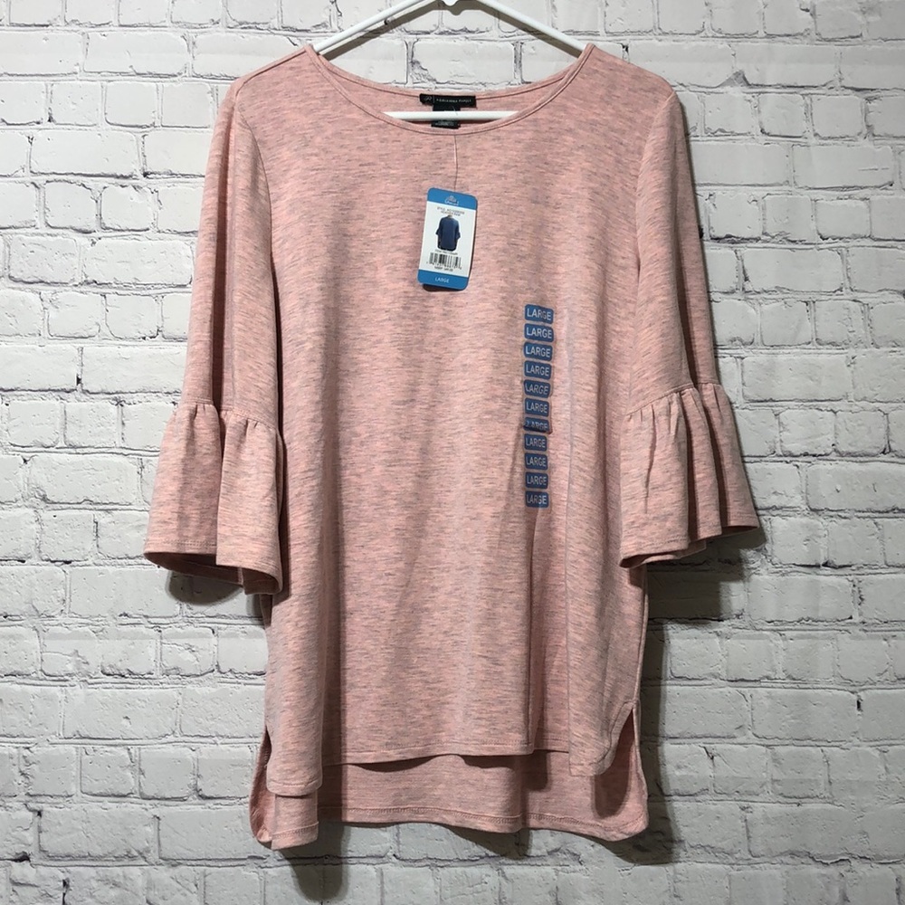 NWT Adrianna Papell top rose